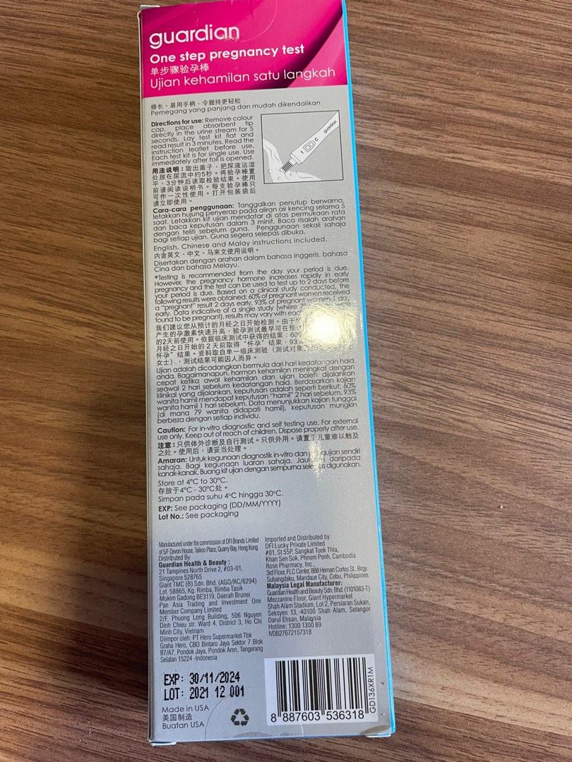 BN Guardian Pregnancy Test Kit 1 pc, Babies & Kids, Maternity Care on Carousell