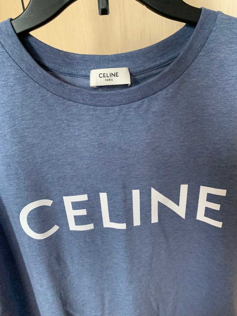 Celine Loose T-shirt:Tee/shirt/top in cotton jersey, Luxury, Apparel