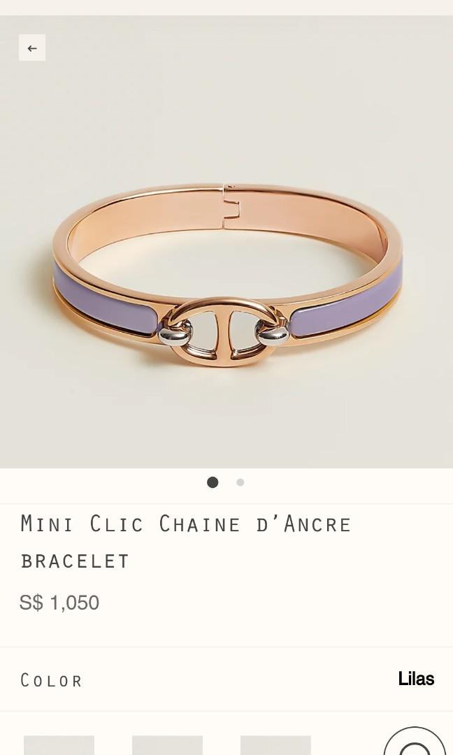 hermes mini clic chaine