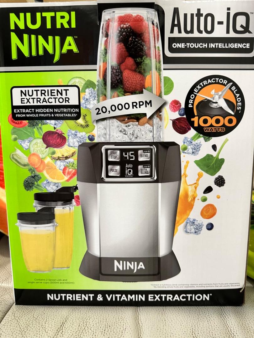 Brand New NINJA AUTOIQ BLENDER BL480 with warranty, TV & Home