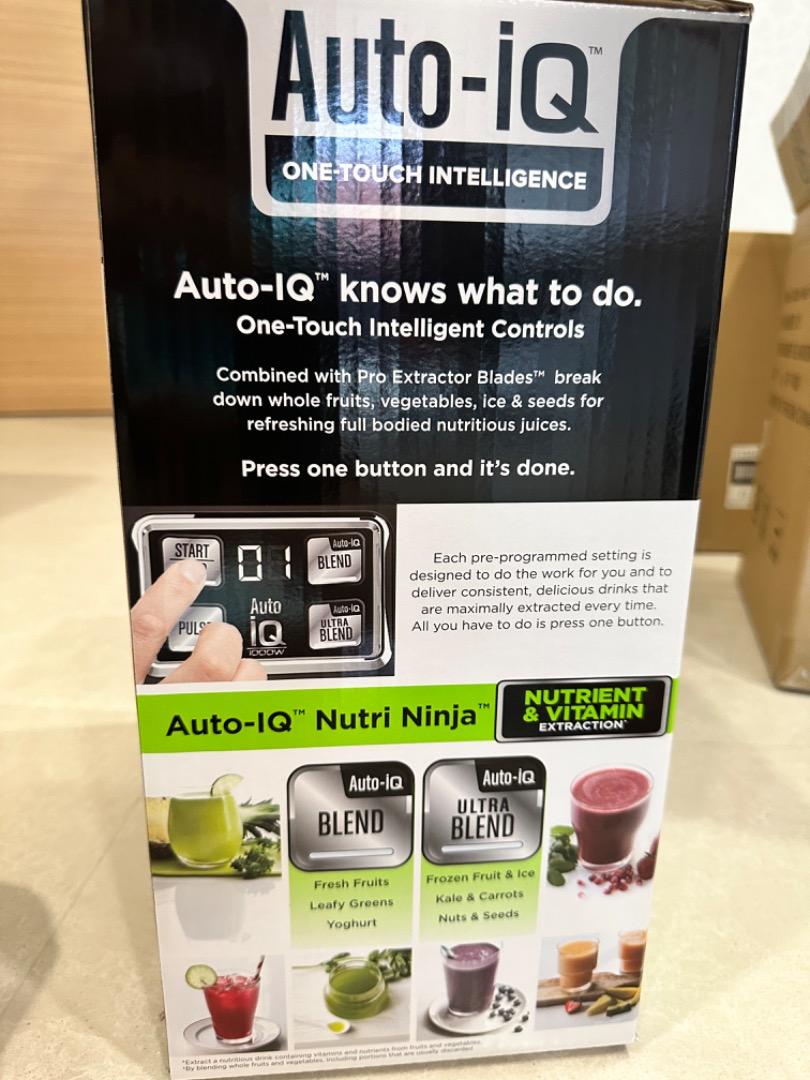 Brand New NINJA AUTOIQ BLENDER BL480 with warranty, TV & Home