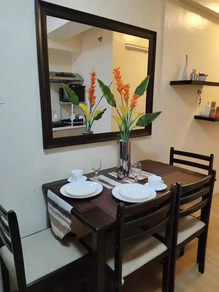 CONDO FOR SALE FAIRVIEW (Category: Apartments & Condos) located in Quezon City. Submitted by cecile0923 (Listing ID 1189576191, Image 3). Description: Unit 511 Brescia Residence Lilac St Brgy West Fairview QC ***For SALE for 2.2M ***** DIRECT BUYERS ONLY TCP 1980,000 DATE THE PROPERTY ACQUIRED 2014 Term 20yrs, Remaining 12yrs 10.88 % Php 18012. 90pm Details: Bedroom studio type Floor area- 26.84- 30 including terrace Fully furnished-Yes dining ta