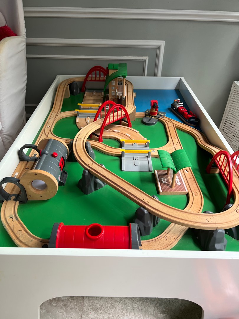 Brio Train Table Hobbies Toys Toys Games on Carousell