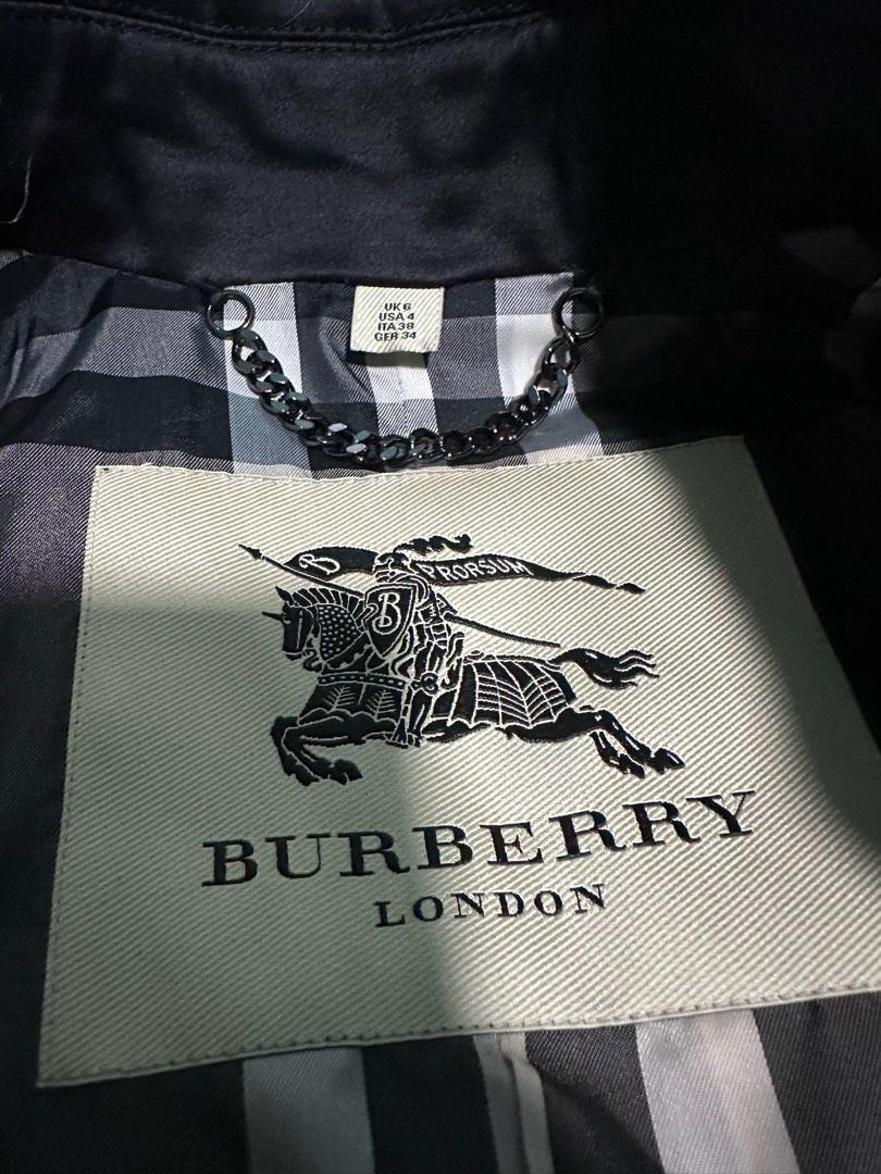 Burberry prorsum trench label sale