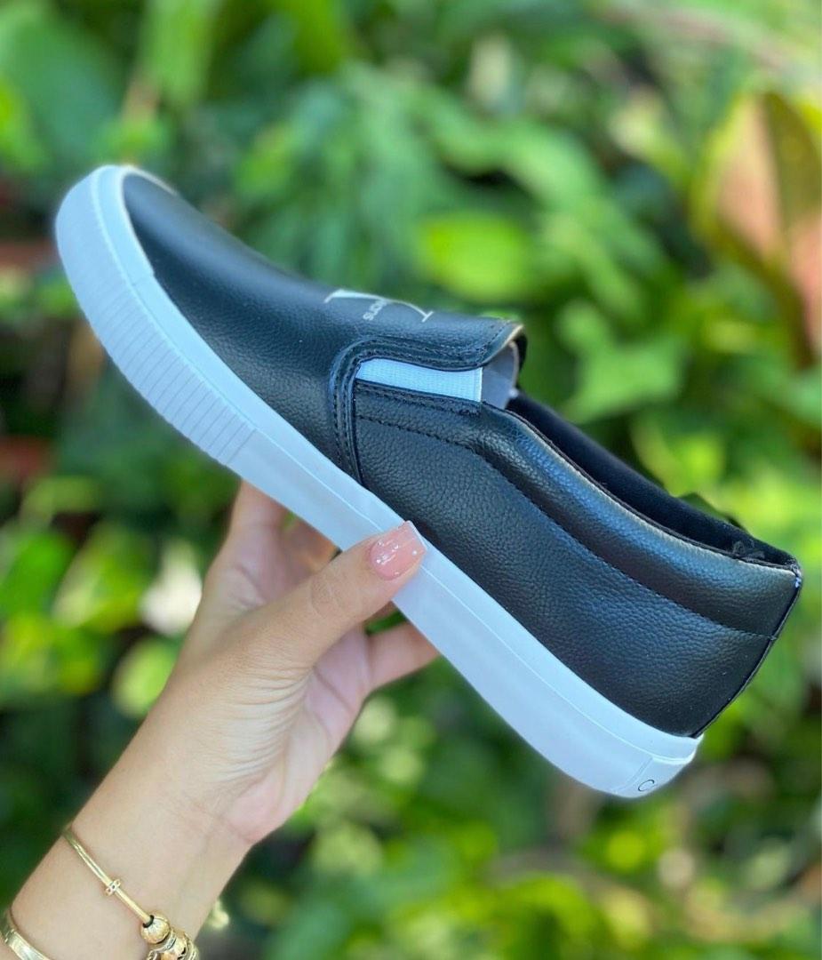 calvin klein slip on sneakers