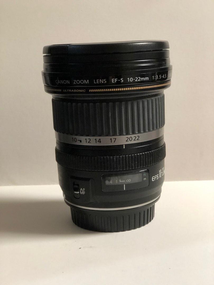 Canon UltraSonic Zoom Lens EF-S 10-22mm (w/UV Filter Cap), Photography ...