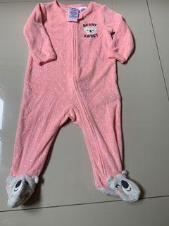 Carter baby sleepsuit