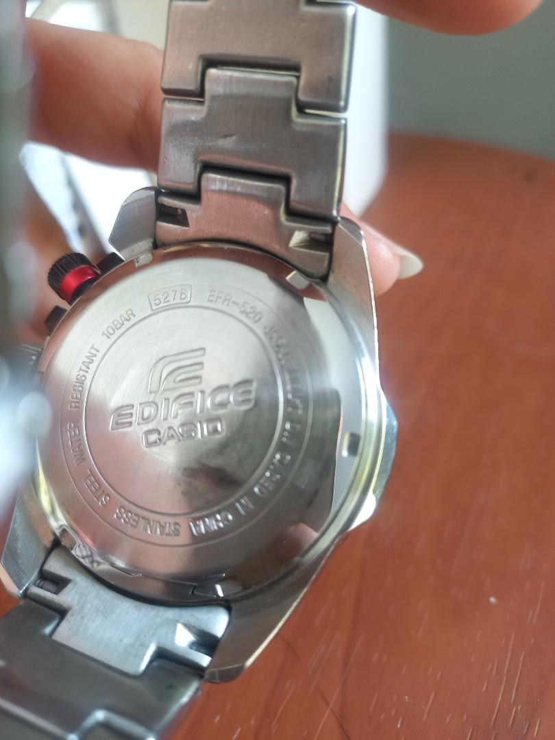 Casio edifice hotsell 5276 efr 520