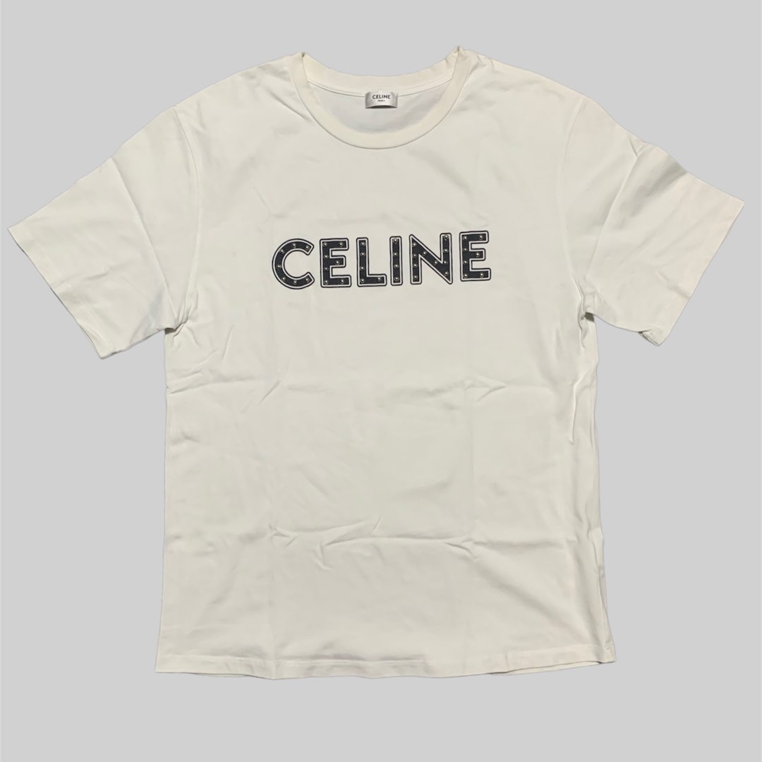 CELINE TSHIRT, Luxury, Apparel on Carousell