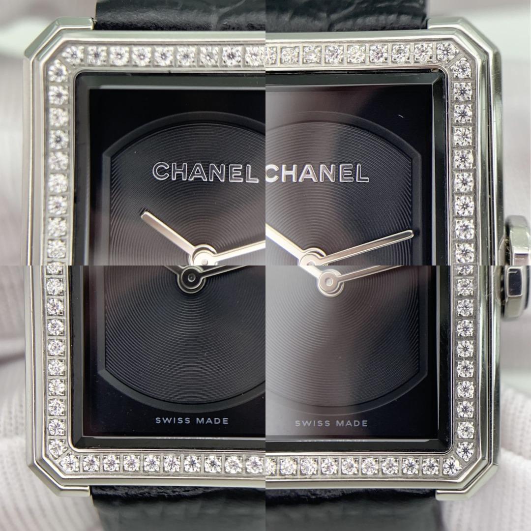CHANEL H4883 BOY FRIEND W DIAMONDS QUARTZ LADIES WATCH 227026456