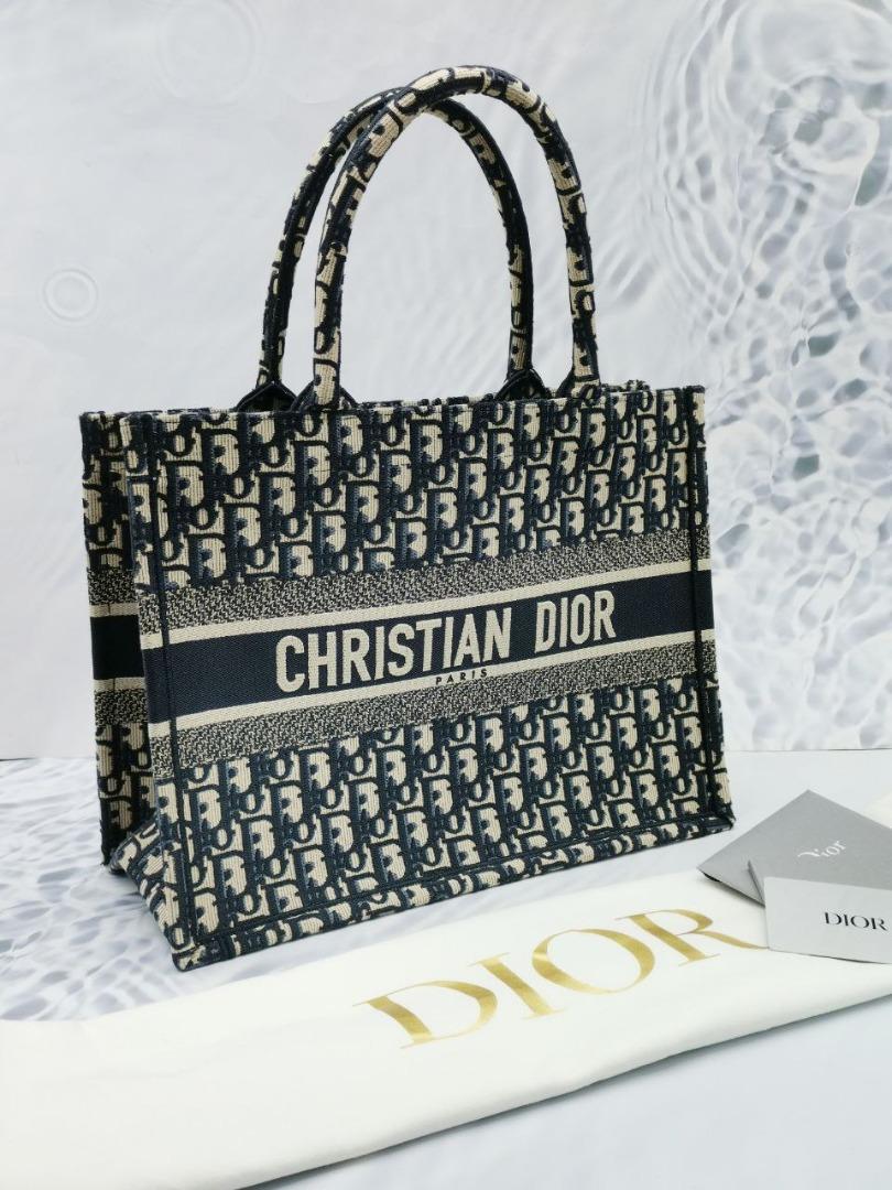 CHRISTIAN DIOR MEDIUM BOOK TOTE BAG Luxury Bags Wallets on Carousell