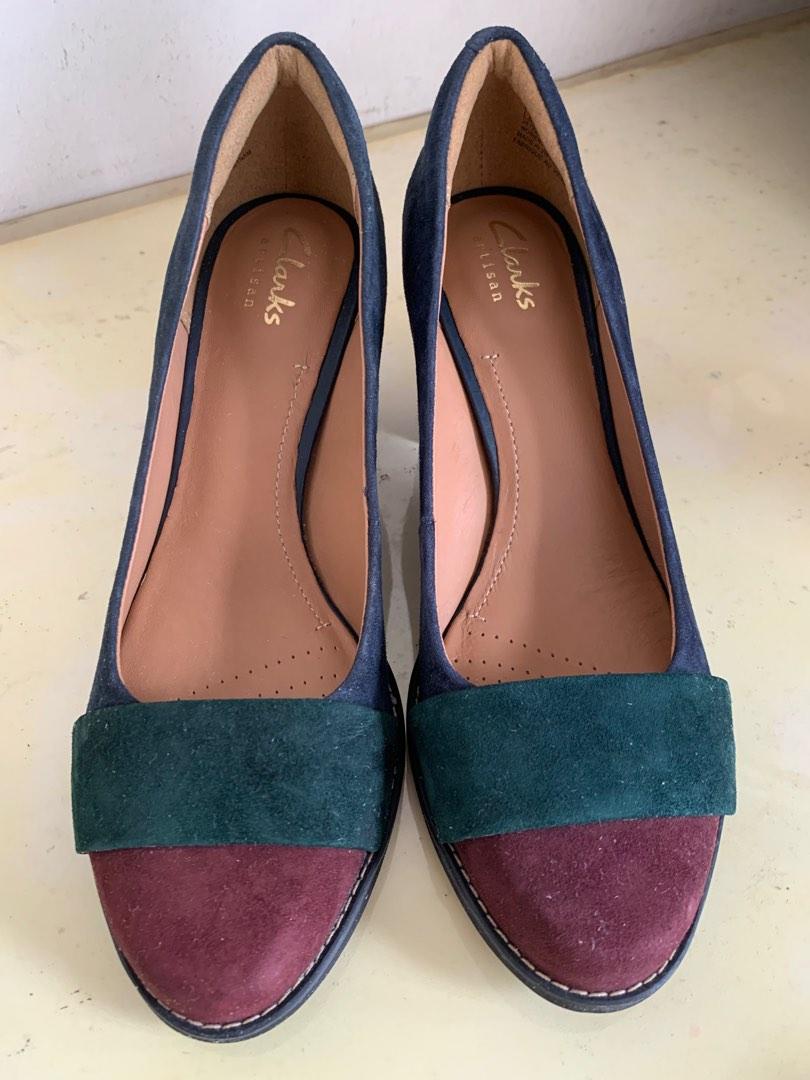 Clarks tarah brae navy hotsell