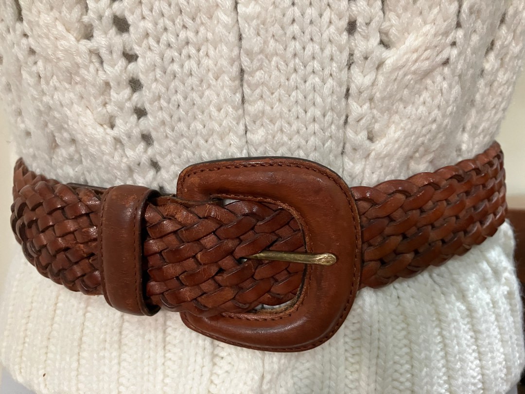 Coach leather belt, Women's Fashion, Watches & Accessories, Belts on