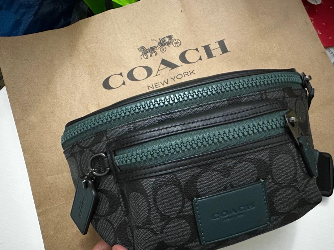 Coach Westway Belt Bag in Colorblock Signature Canvas