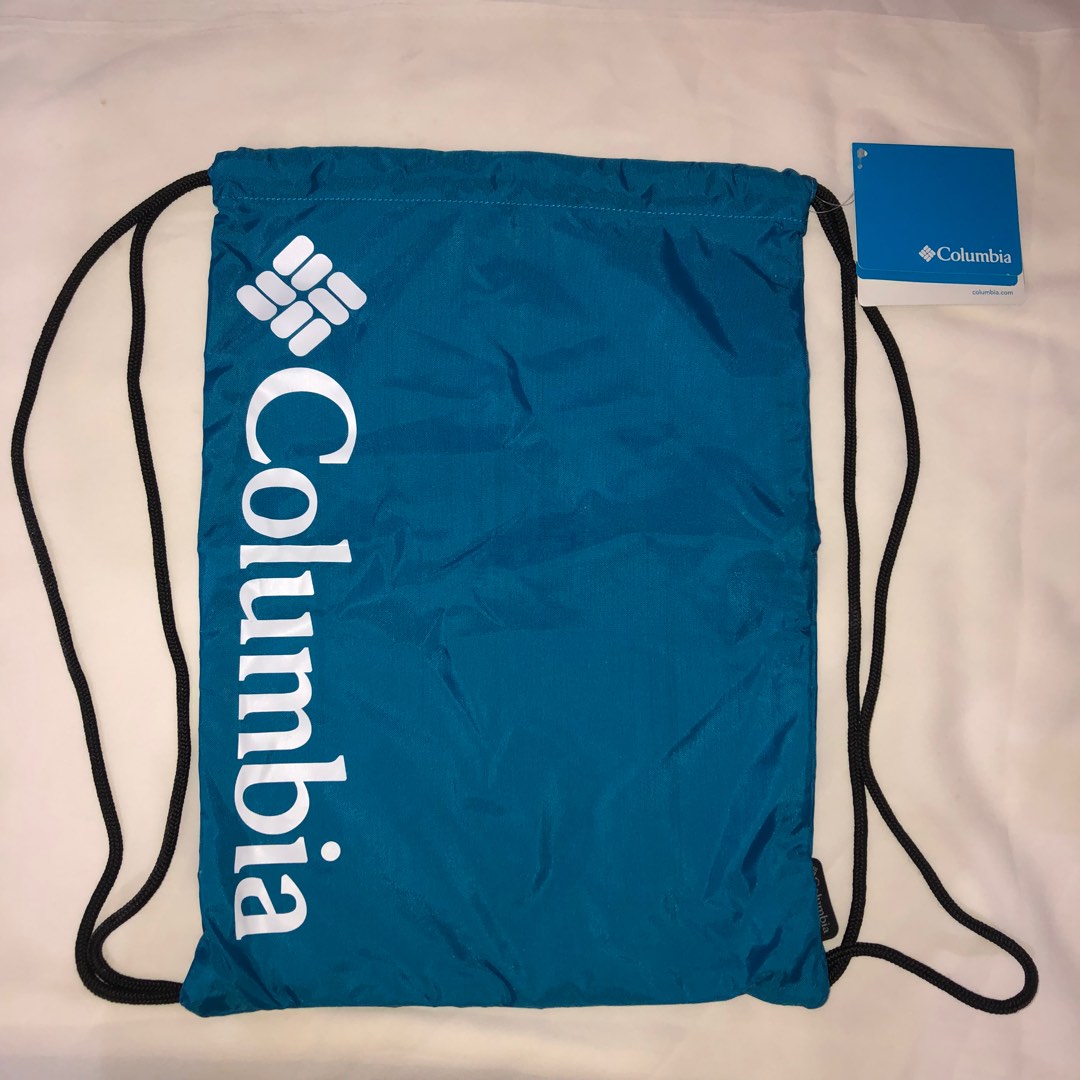 Columbia Drawstring Bag, Men's Fashion, Bags, Backpacks on Carousell