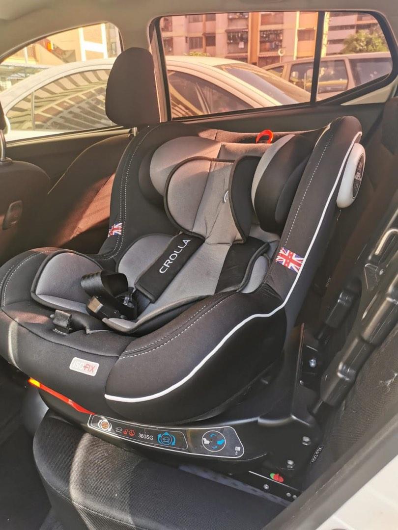 Crolla S 360 isofix Babies Kids Going Out Car Seats on Carousell
