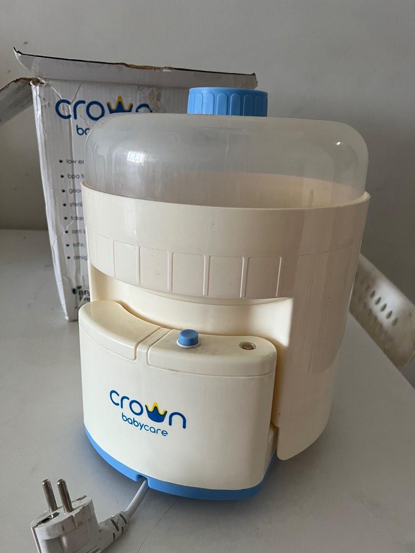 Crown outlet bottle sterilizer