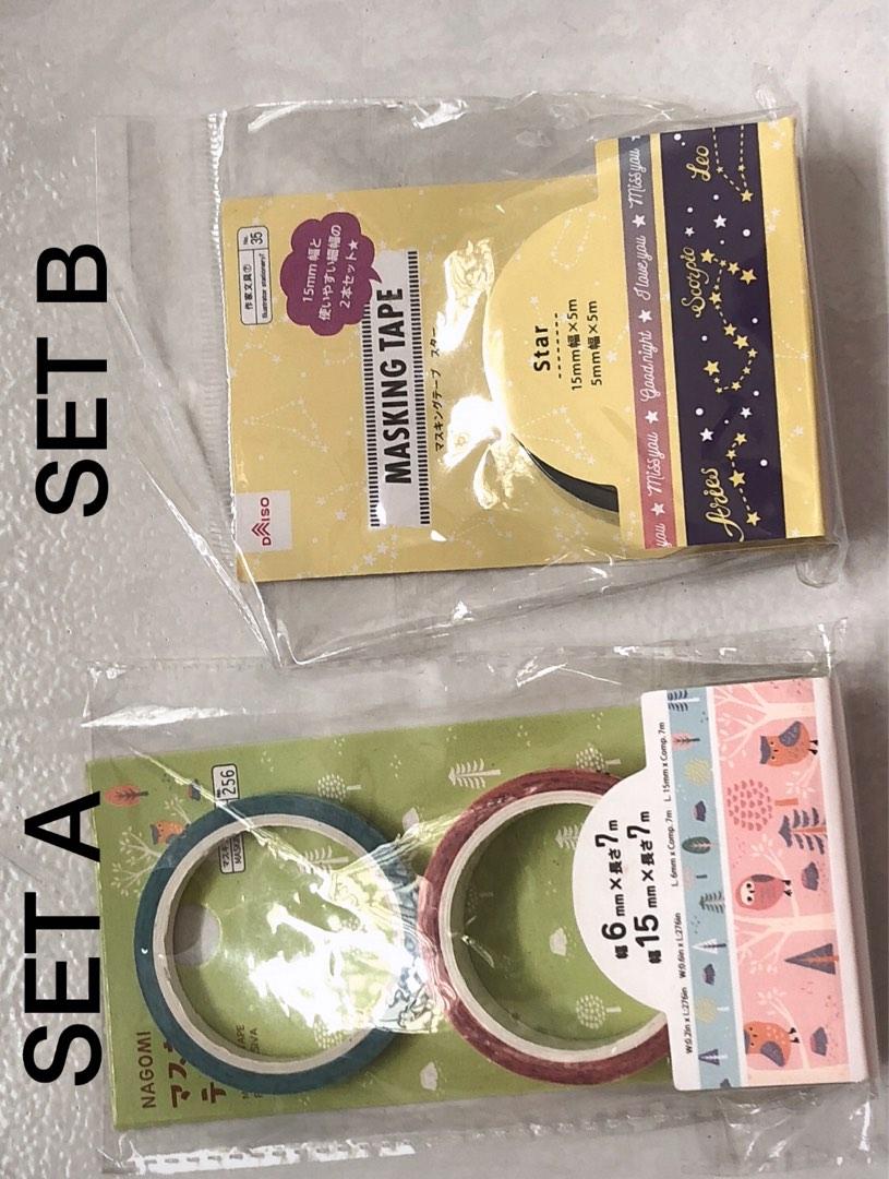 daiso washi tapes, Hobbies & Toys, Stationery & Craft, Craft Supplies & Tools on Carousell