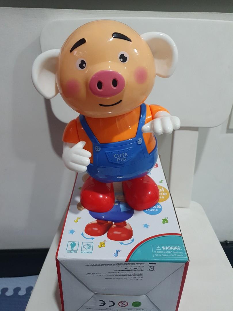 Dancing 2025 pig toy