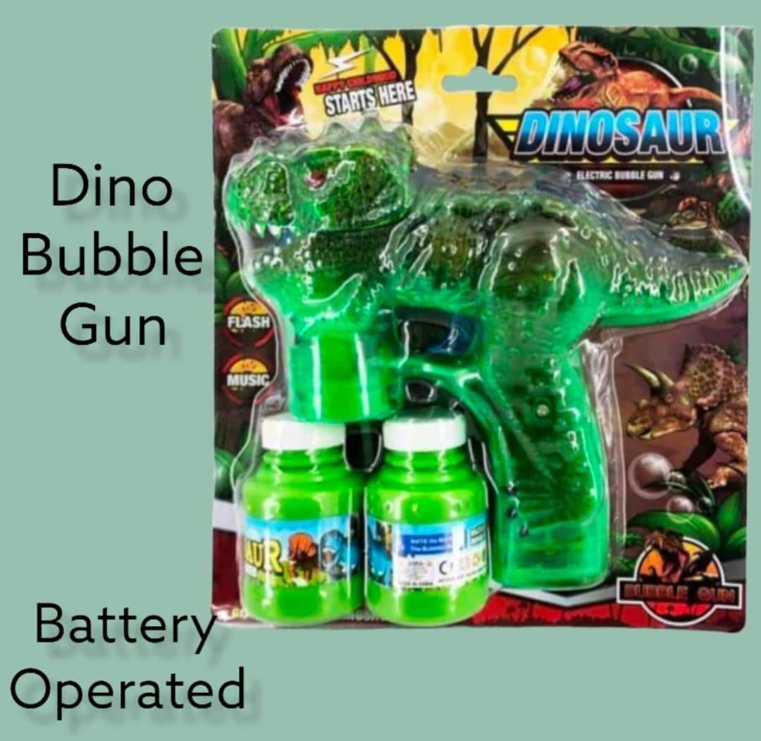 DINOSAUR BUBBLE GUN FOR KIDS (Category: Kids Toys) located in Pasig City. Submitted by benildarustia18 (Listing ID 1189676903, Image 2). Description: Onhand and available.