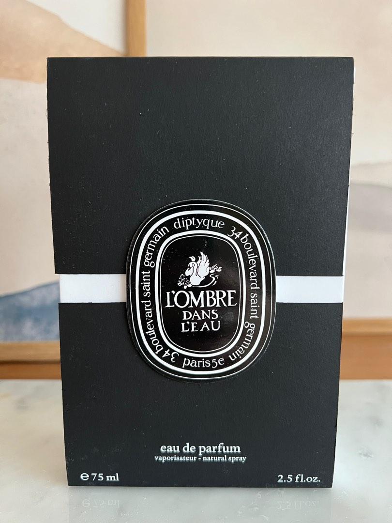 Diptyque L'Ombre Dans L'Eau eau de parfum EDP 75ml, Beauty & Personal ...
