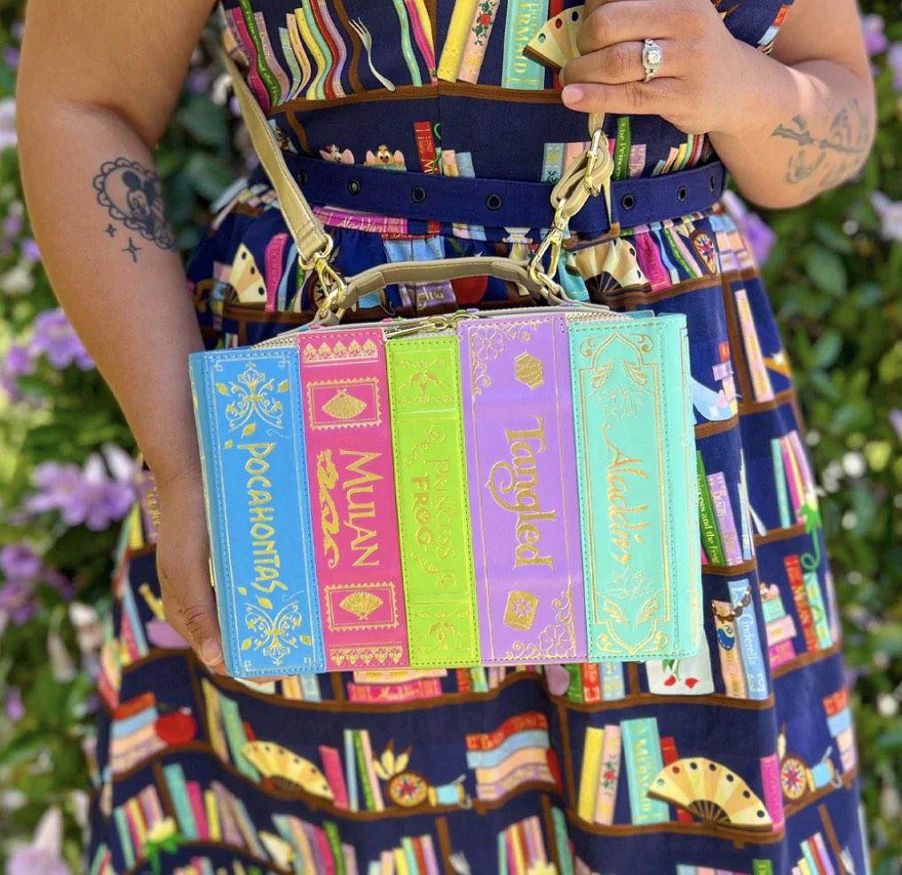 Loungefly princess online book bag