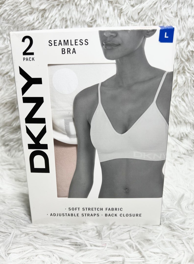 DKNY Women's Seamless Bra 2 Pack -S- for sale online