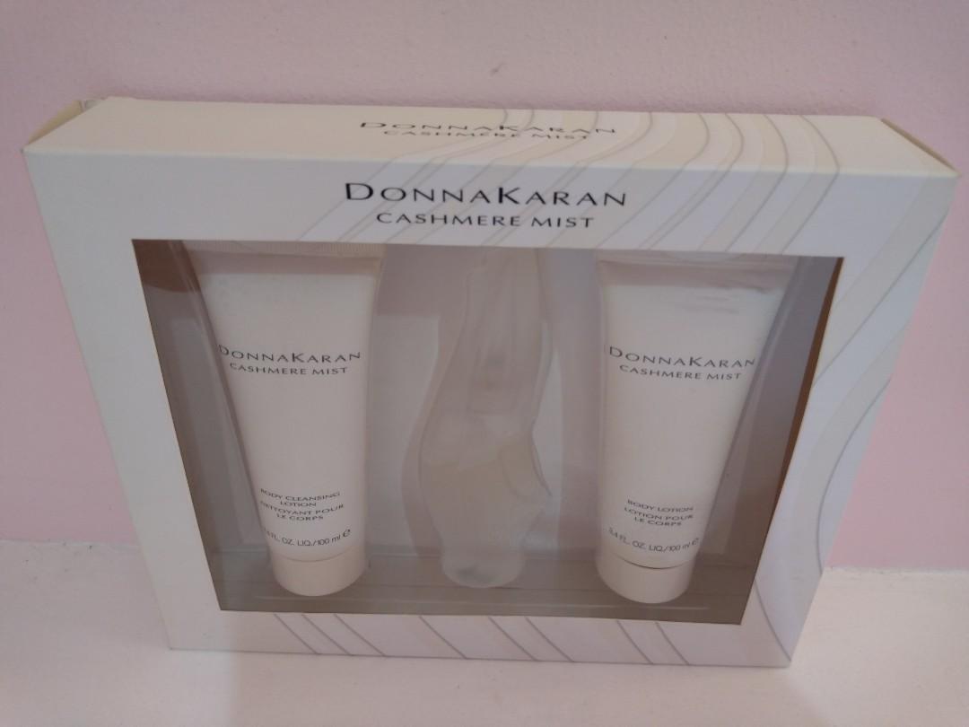 Donna Karan Cashmere Mist Gift Set, Beauty & Personal Care, Fragrance &  Deodorants On Carousell
