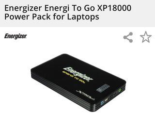 Energizer XP18000 Universal AC Adapter External Battery (Powerbank)