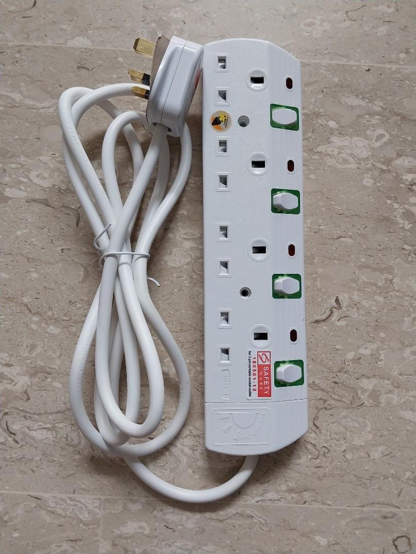 Extension Plug, TV & Home Appliances, Electrical, Adaptors & Sockets on ...