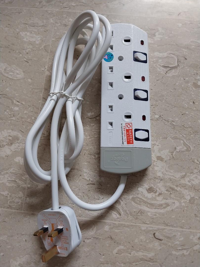 Extension Plug, TV & Home Appliances, Electrical, Adaptors & Sockets on ...
