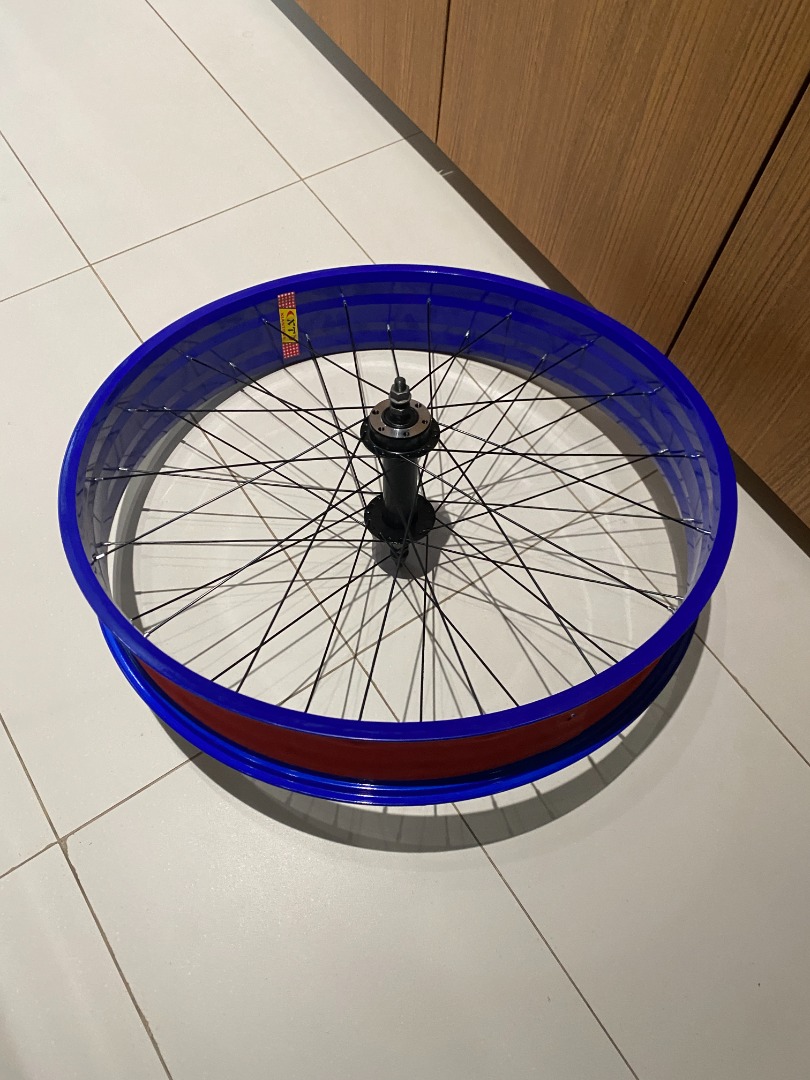 Fat Bike Rear Wheel Rim, Sports Equipment, Bicycles & Parts, Parts