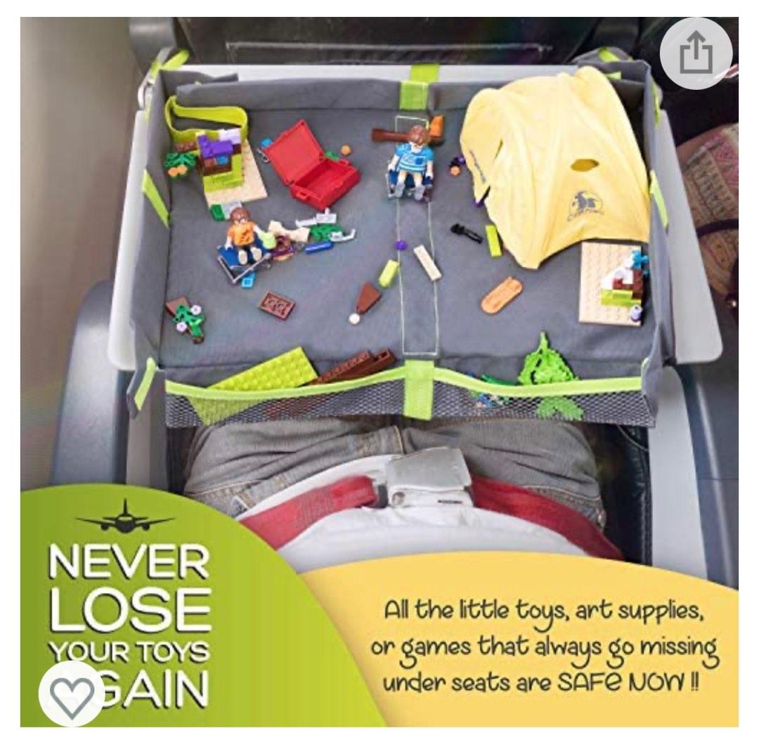 Ha&Da Foldable Kids and Adults Travel Tray Cover for Airplane Tray