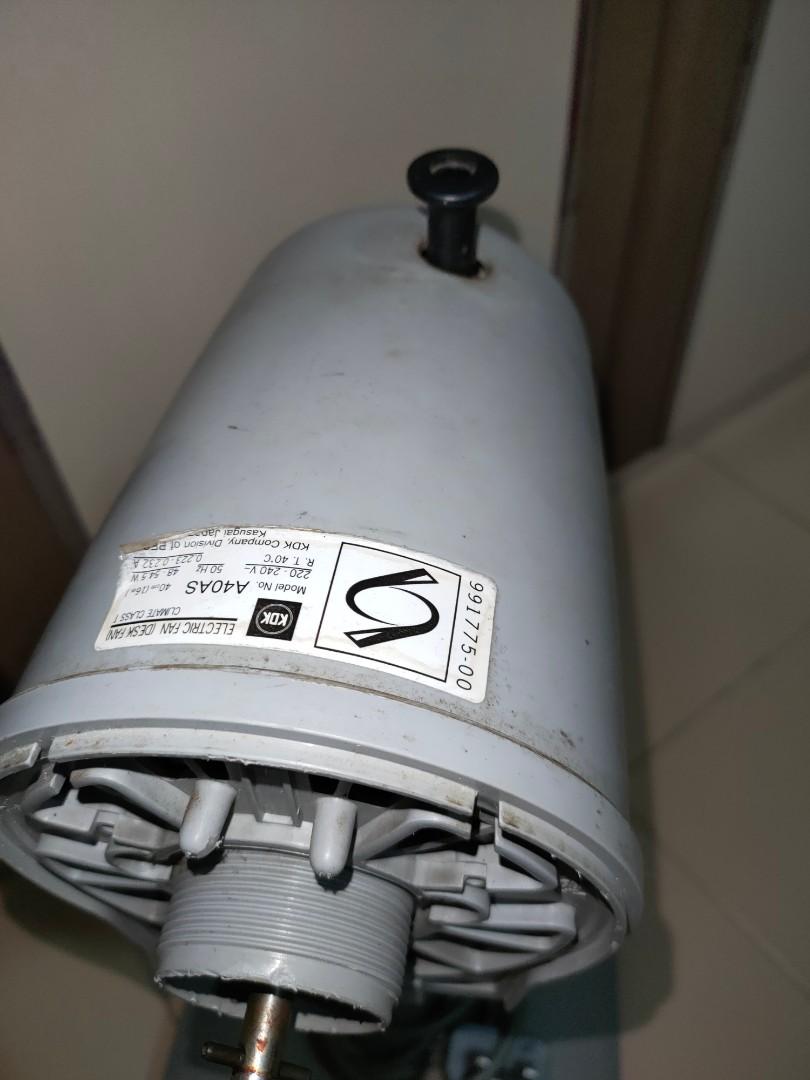 Fully working kdk fan , kdk motor , kdk table fan , kdk desktop fan