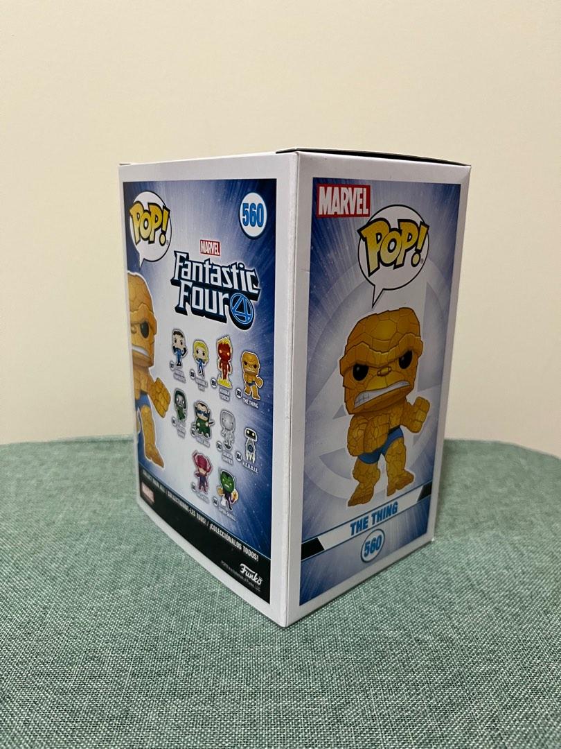 Funko Pop #560 The Thing Fantastic Four, Hobbies u0026 Toys, Toys u0026 Games on  Carousell