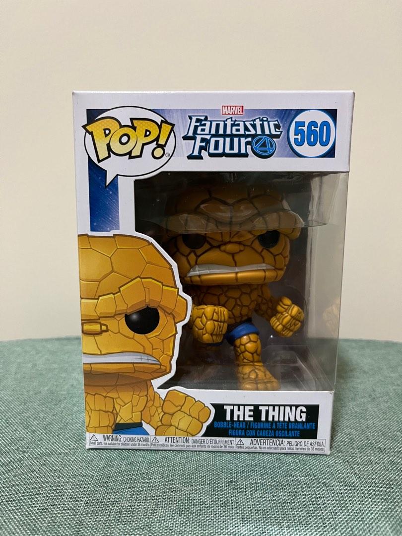 Funko Pop #560 The Thing Fantastic Four, Hobbies u0026 Toys, Toys u0026 Games on  Carousell