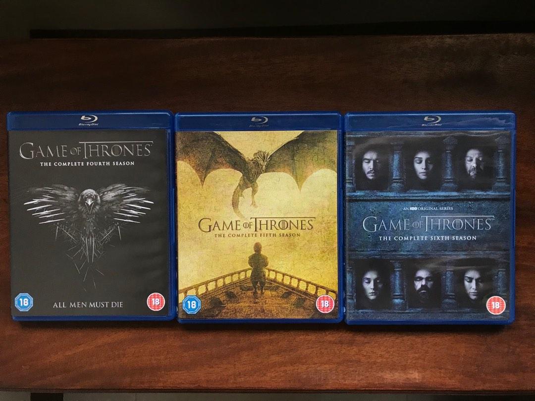Game Of Thrones - The Complete Series (Blu-ray) (Category: Storybooks) located in Palo. Submitted by ogwu5632378 (Listing ID 1189554435, Image 3). Description: Hi! I'm selling this complete set of Game of Thrones Series by HBO. All seasons of Game of Thrones from 1-8 are in this Blu-ray Disc Selling as complete set. Price is slightly negotiable for sure buyers. Availble for shipping but buyer shoulders shipping fee..