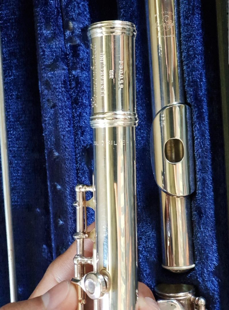 Gemeinhardt 3SB Solid Silver Flute, Hobbies & Toys, Music & Media