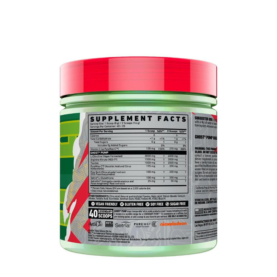 GHOST® PUMP V2 Nitric Oxide x TNMT (TURTLE OOZE) [[PREORDER]], 健康及營養食用