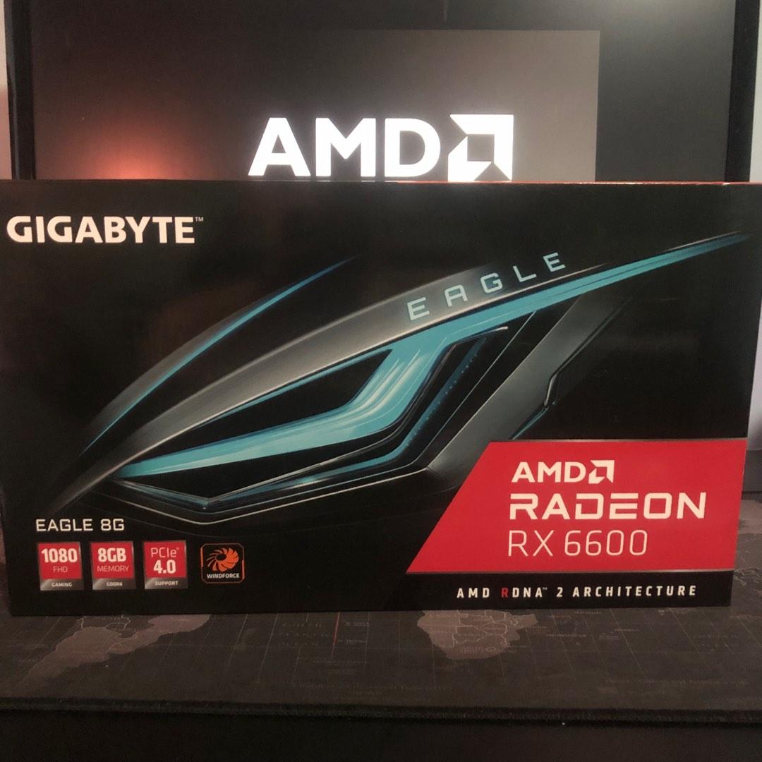 Gigabyte AMD RX6600 8gb, Computers & Tech, Parts & Accessories ...