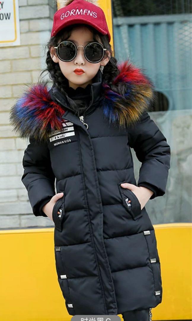 Girls winter jacket size new arrivals 10