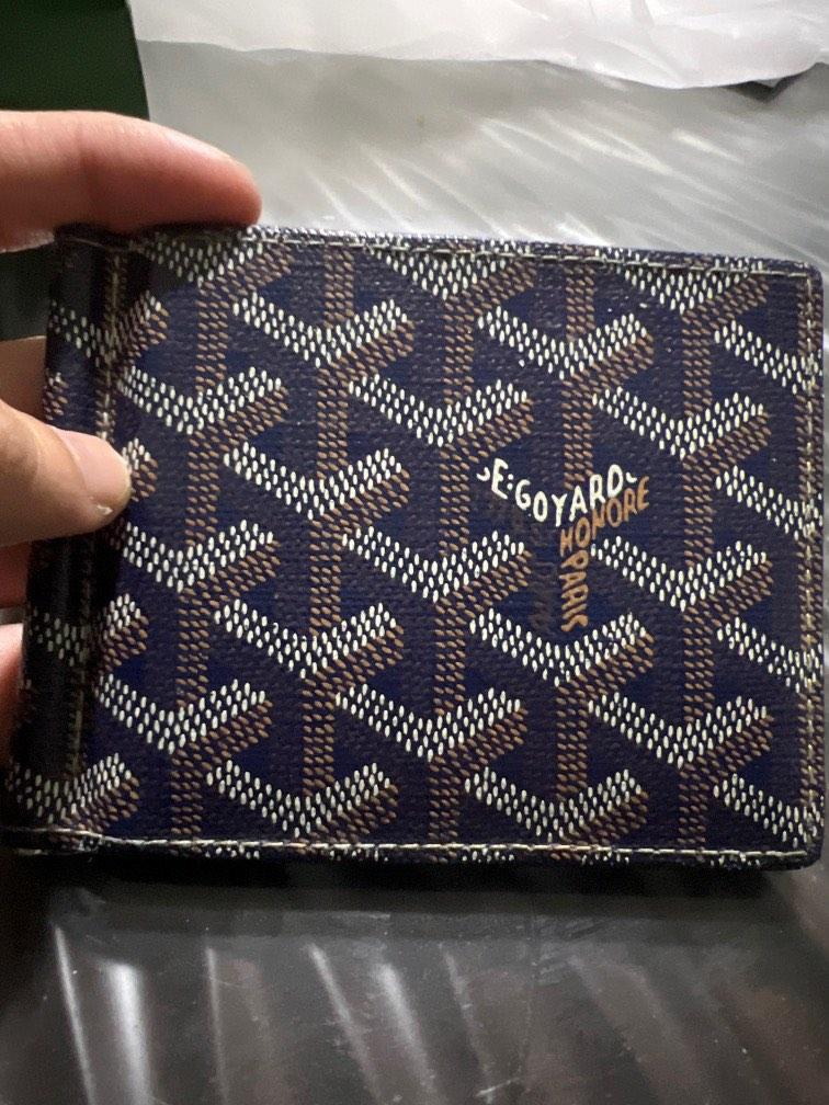 Goyard Victoire Wallet Black Natural for Men