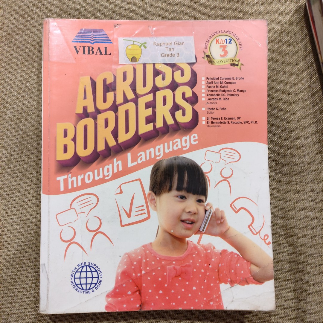 Grade 3 English book Across Borders, Hobbies & Toys, Books & Magazines