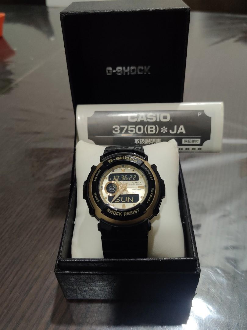 CASIO G-SHOCK 3750 BJA　腕時計 / ブラック / カシオ ジーショック　黒　グレー 2025年最新3750 G-SHOCKの人気アイテム - メルカリ