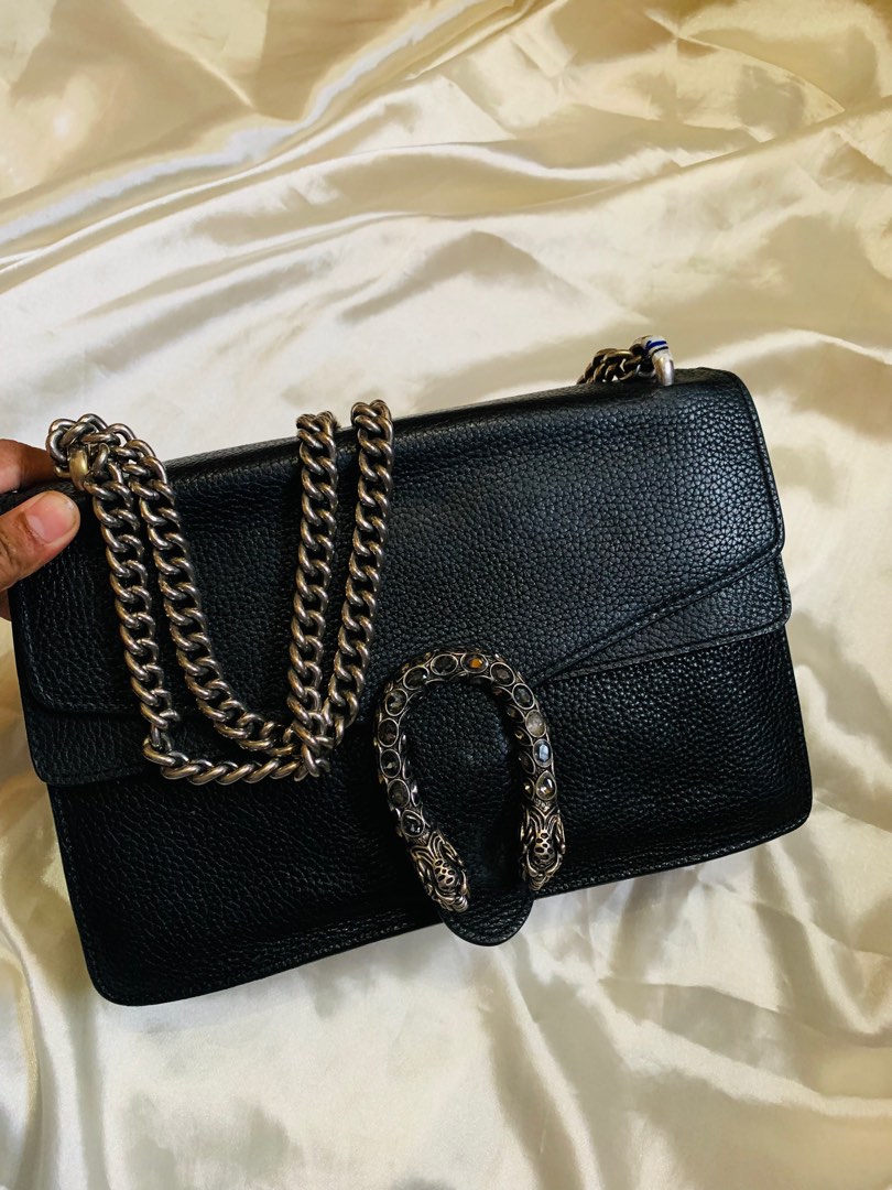 Gucci black sling Luxury Bags Wallets on Carousell