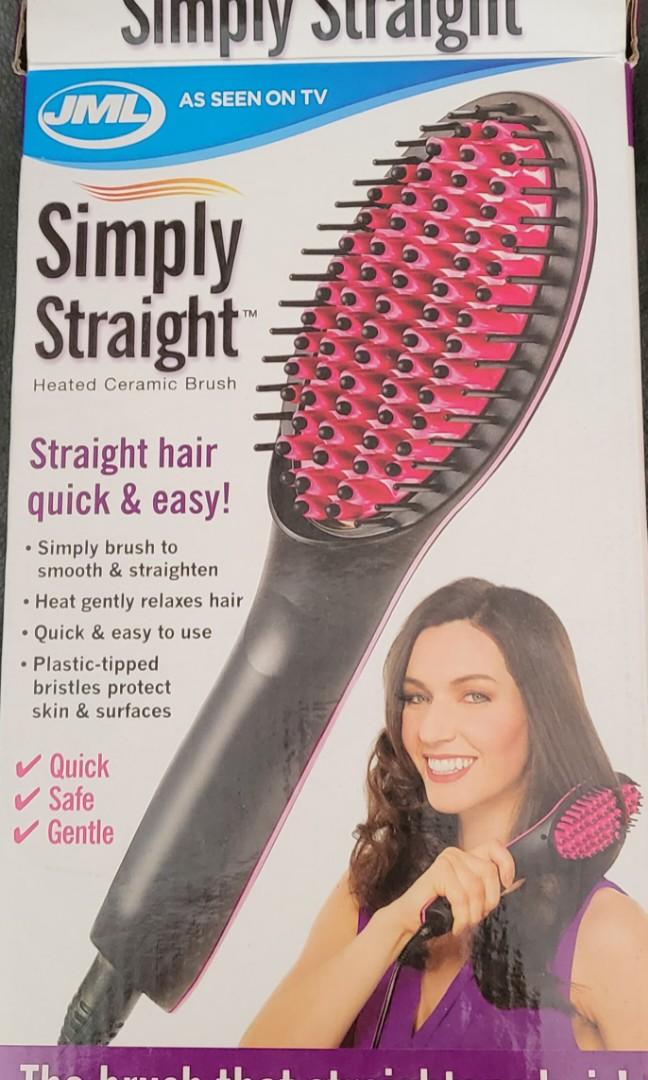 Hair Straightener Brush Beauty Personal Care Hair on Carousell