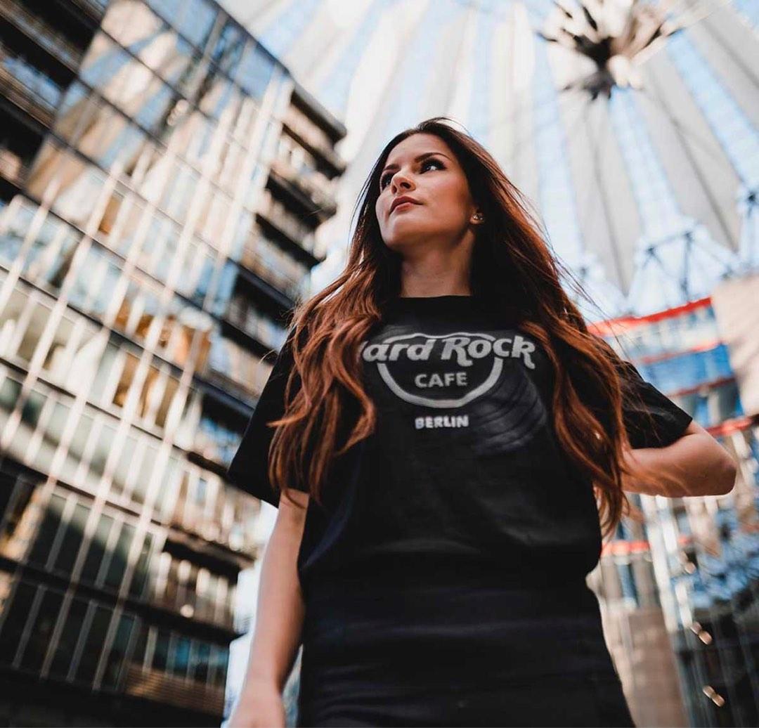 Hard Rock Cafe Vinyl T Shirt Berlin