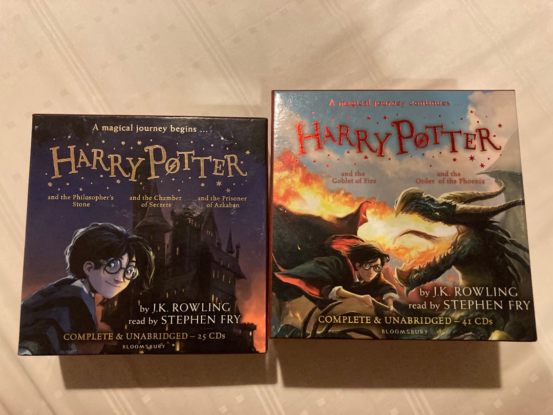 Harry potter 2025 audio cd set