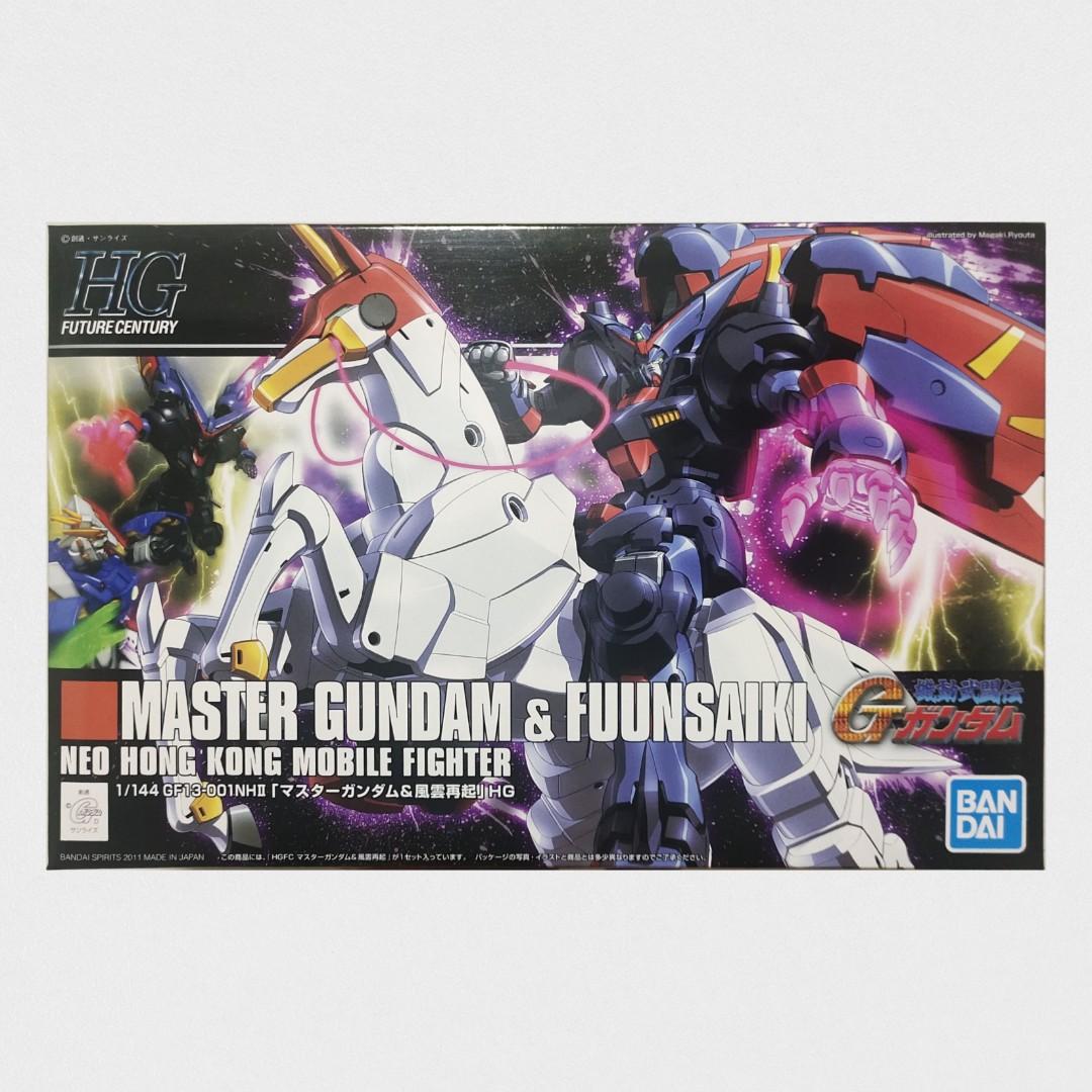 Bandai #128 Master Gundam and Fuunsaiki 1/144 High Grade Future Century 