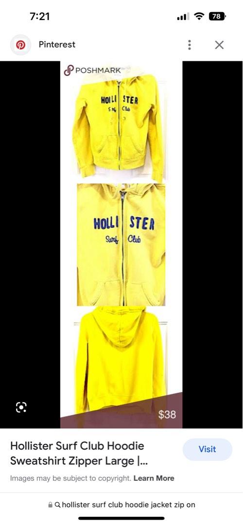 Hollister surf club hoodie discount